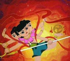 哪吒闹海,英勇少年挑战海妖的奇幻冒险